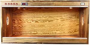 Terrario de madera para iguanas grande